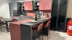 Cucina con penisola moderna antracite La casa moderna Ada a soli 9850 Euro