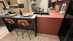 Cucina con penisola moderna antracite La casa moderna Ada a soli 9850 Euro