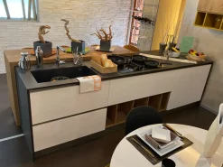 Cucina con penisola moderna bianca Home cucine Genesi