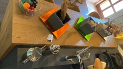 Cucina con penisola moderna bianca Home cucine Genesi