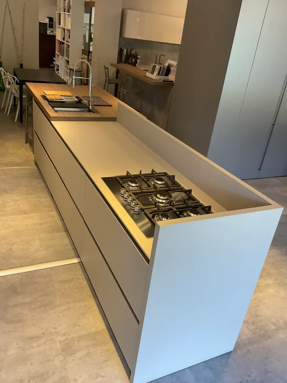 Cucina Copat cucine moderna con isola altri colori in hpl Copatlife