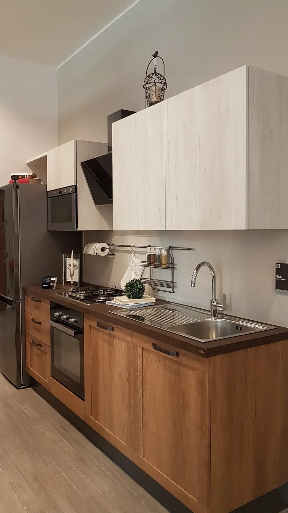 Cucina country altri colori Scavolini lineare Sax in Offerta Outlet