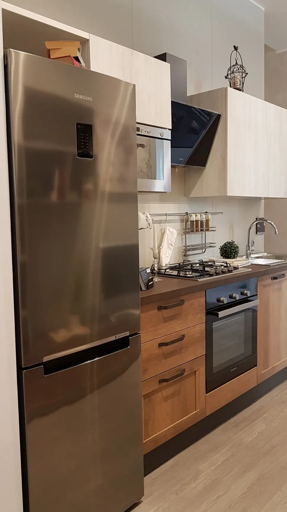 Cucina country altri colori Scavolini lineare Sax in Offerta Outlet