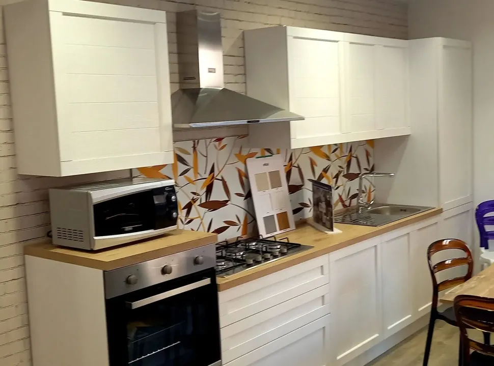 Cucina country lineare Cucina elisa 360 cm Artigianale a prezzo ribassato