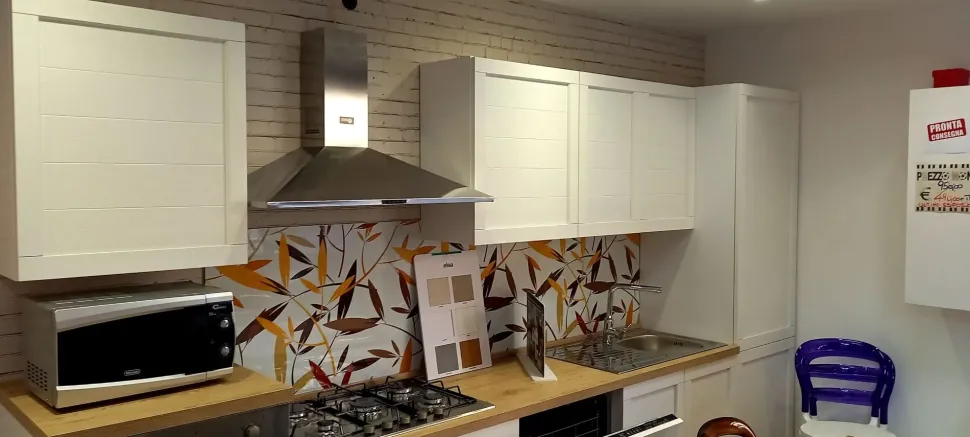 Cucina country lineare Cucina elisa 360 cm Artigianale a prezzo ribassato