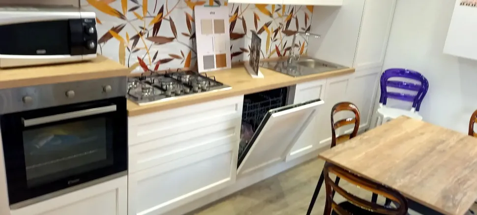 Cucina country lineare Cucina elisa 360 cm Artigianale a prezzo ribassato