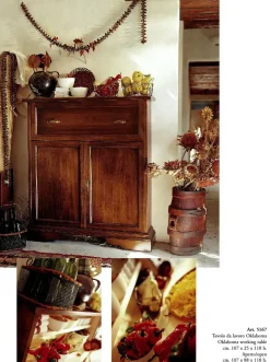 Cucina country lineare Parlani Tavolo da lavoro oklahoma a prezzo scontato