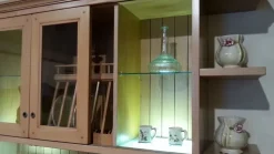 Cucina country rovere chiaro Martini cucine lineare La castagna in offerta