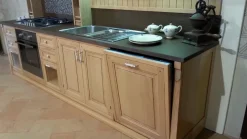 Cucina country rovere chiaro Martini cucine lineare La castagna in offerta