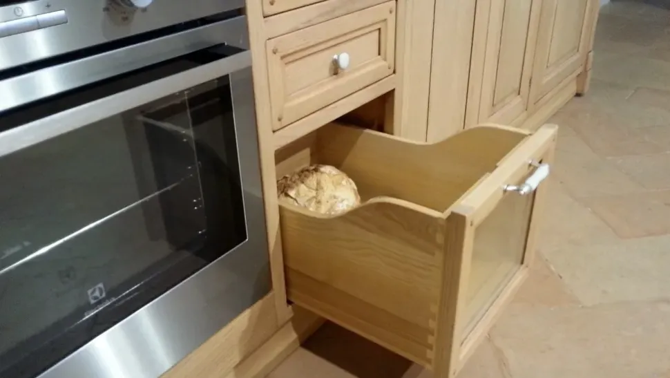 Cucina country rovere chiaro Martini cucine lineare La castagna in offerta