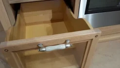 Cucina country rovere chiaro Martini cucine lineare La castagna in offerta