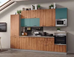 Cucina Cucina cloe 330 e moderna altri colori lineare Artigianale scontata 39%