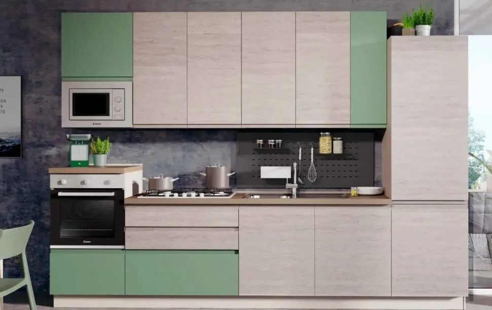Cucina Cucina new kelly 330a moderna altri colori lineare Artigianale scontata 42%