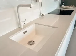 Cucina Cucina trend verde opaco moderna bianca Forma 2000 lineare scontata 40%