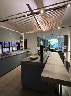 Cucina Cucina valcucine genius loci in vitrum  con isola Valcucine con un ribasso imperdibile
