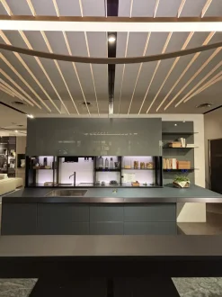 Cucina Cucina valcucine genius loci in vitrum  con isola Valcucine con un ribasso imperdibile
