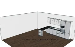 CUCINA Cucine store con penisola Asia SCONTATA