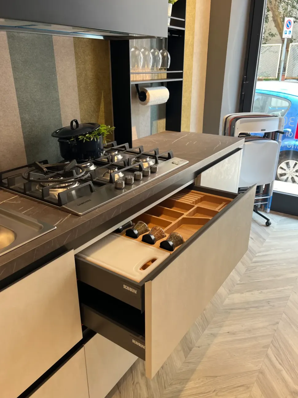 Cucina Delinea di Scavolini in Offerta Outlet -45%