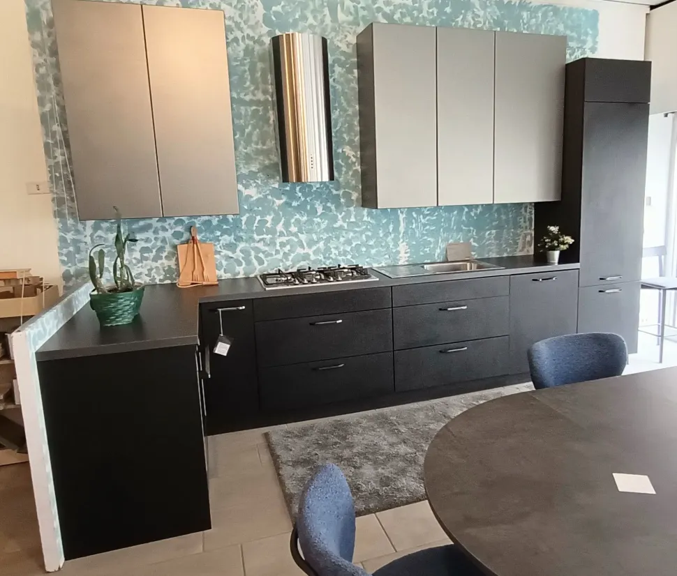 Cucina design ad angolo Manhattan Nolte a prezzo ribassato