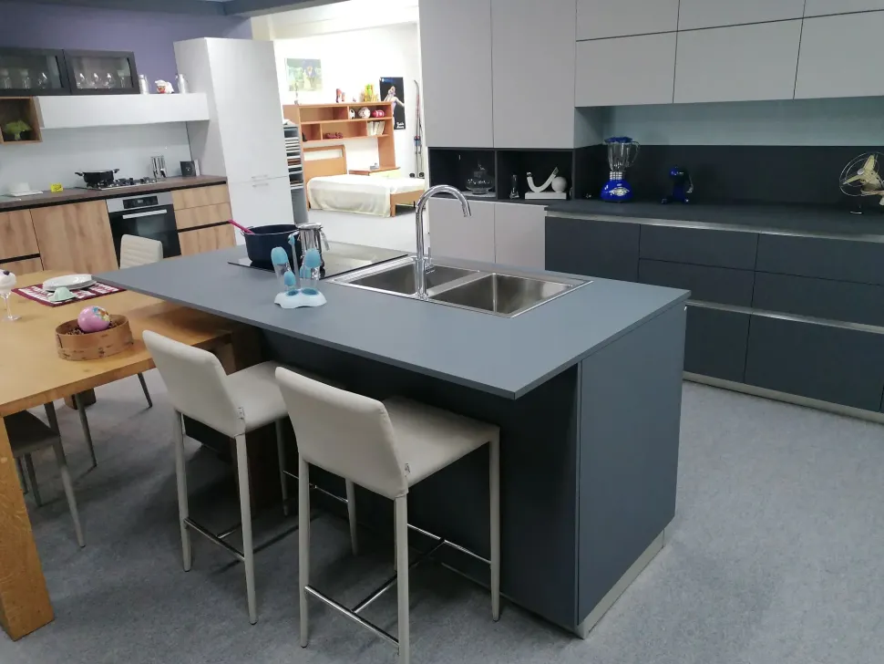 Cucina design ad isola De sign G5 a prezzo scontato