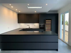 Cucina design antracite Primopiano cucine con penisola Ingrosso cucine moderne icm23 in Offerta Outlet