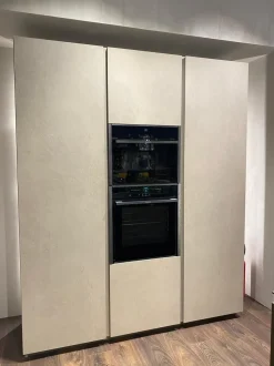 Cucina design con isola Skill Modulnova a prezzo scontato