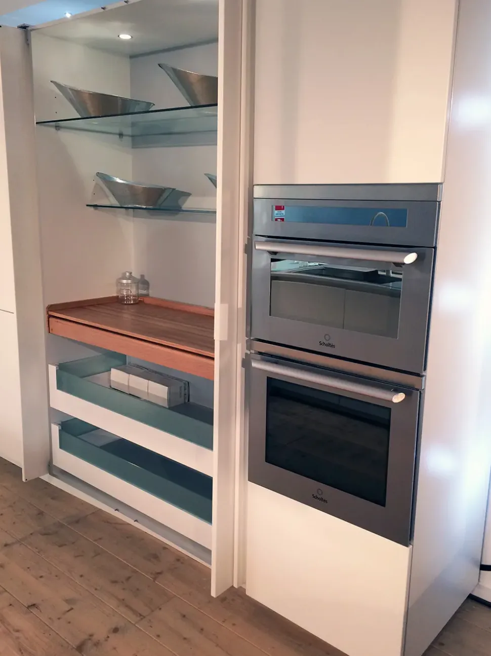 Cucina design Effeti Evoluzione in laccato opaco scontata del 67%