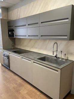 Cucina design lineare Cucina linkare Arredo3 a prezzo scontato