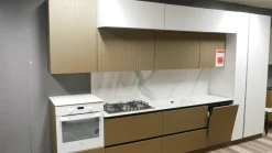 Cucina design lineare Cucina gaia onda Mobilturi a prezzo scontato