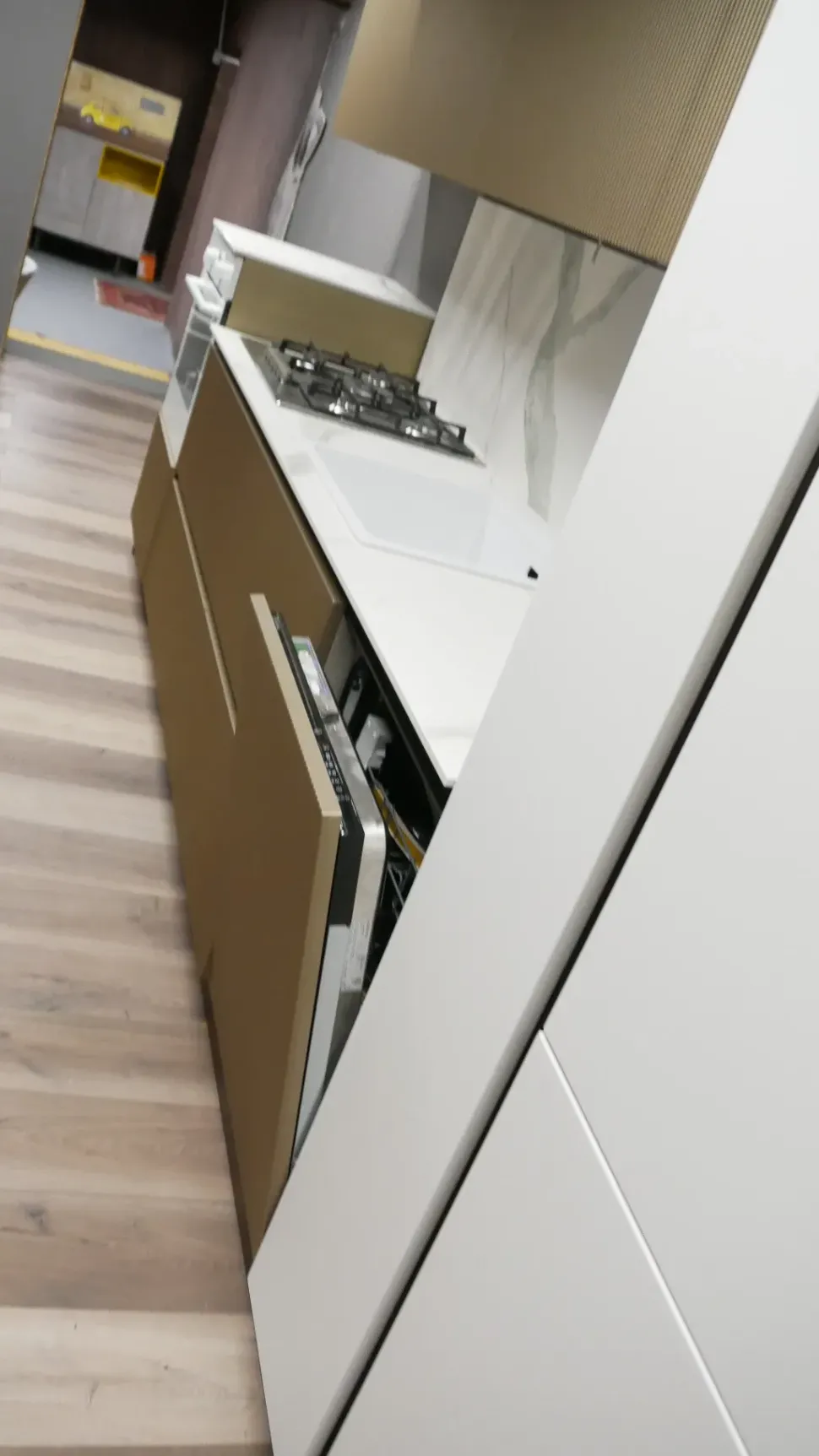 Cucina design lineare Cucina gaia onda Mobilturi a prezzo scontato