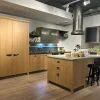Cucina Diesel industriale rovere chiaro Scavolini con penisola scontata 51%