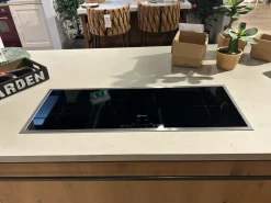 Cucina Diesel industriale rovere chiaro Scavolini con penisola scontata 51%