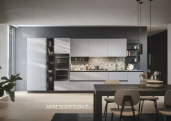 Cucina Domino lineare Prima cucine con uno sconto imperdibile