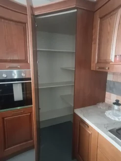 Cucina Evo cucine classica ad angolo noce in legno Telma