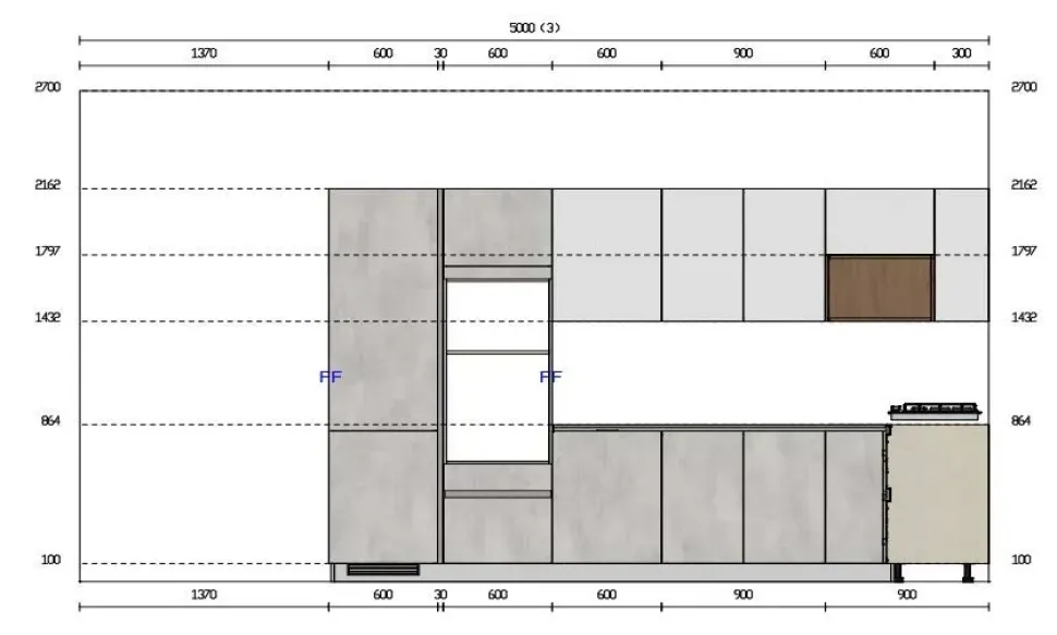 Cucina Evolution di Scavolini scontata -56%