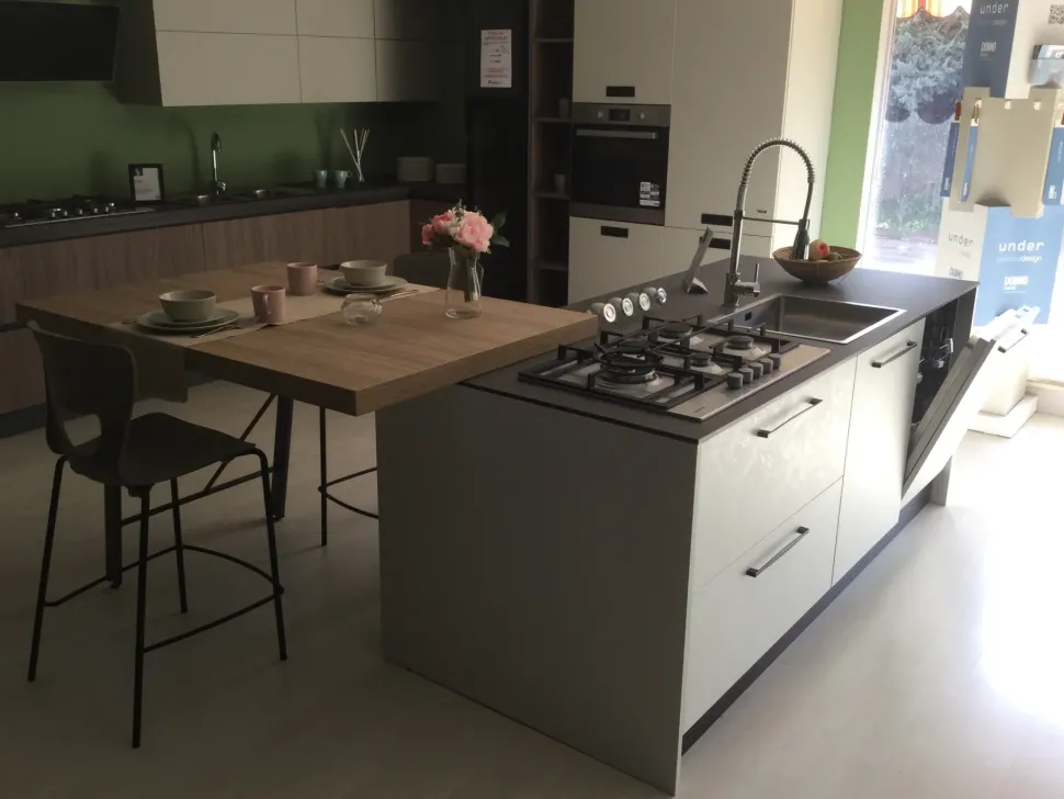 CUCINA Febal ad isola Ice SCONTATA