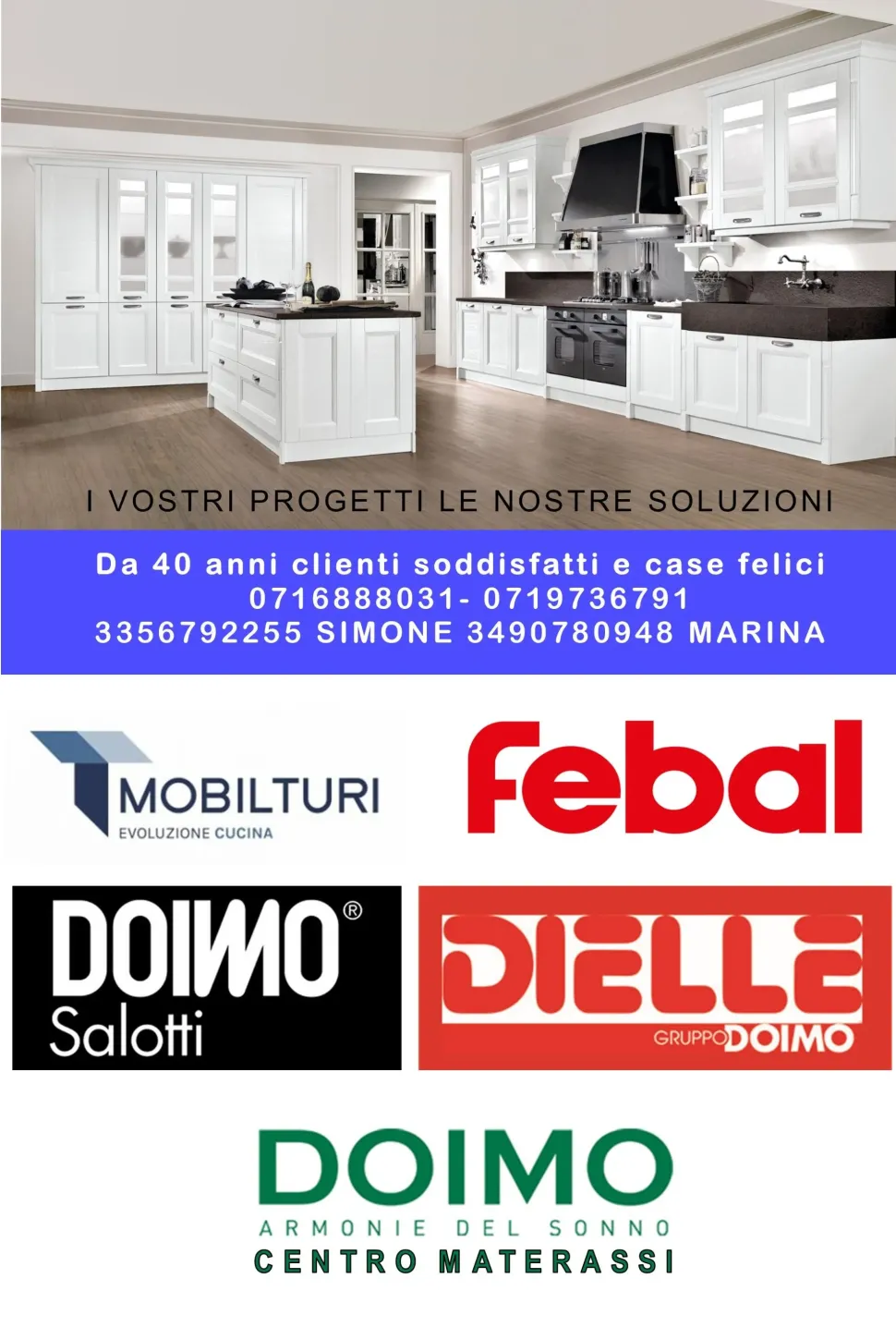 CUCINA Febal Modula laccata PREZZO OUTLET