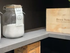 Cucina Formalia moderna grigio Scavolini ad angolo scontata 35%