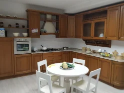 CUCINA Gm cucine ad angolo Giada castagno SCONTATA
