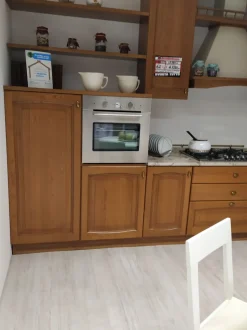 CUCINA Gm cucine ad angolo Giada castagno SCONTATA