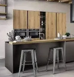 Cucina grigia design con isola Z62 Arredo3 in offerta