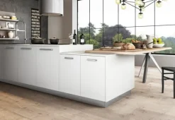 Cucina grigia design con isola Time Arredo3 a soli 8600 Euro