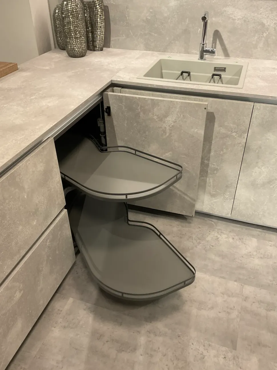 Cucina grigia moderna con penisola 2?1 Copat cucine a soli 12000 Euro