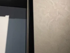 Cucina grigia moderna lineare Zoe Net cucine in Offerta Outlet