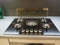 Cucina grigia moderna lineare Scavolini Cucina sax