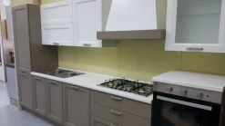 Cucina grigia moderna lineare Ala cucine Gioia  a soli 4990€