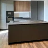 Cucina grigio design ad isola Ingrosso cucine moderne icm41 Primopiano cucine