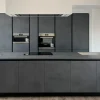 Cucina grigio design con penisola Ingrosso cucine moderne icm11 Primopiano cucine in Offerta Outlet