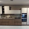 Cucina grigio design lineare Cloe Arredo3