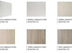 Cucina grigio moderna ad angolo Round Arredo3 in Offerta Outlet